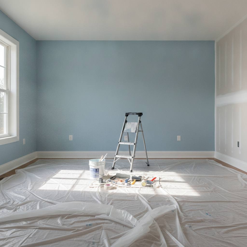 Painting Contractor/ Service - No Face and No Text