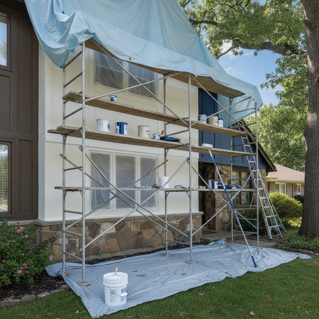 Exterior Painting - No Face and No Text